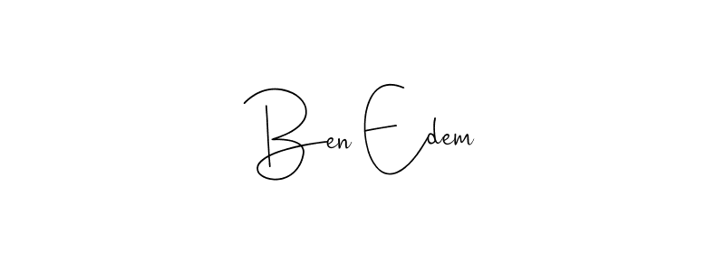 Make a beautiful signature design for name Ben Edem. Use this online signature maker to create a handwritten signature for free. Ben Edem signature style 4 images and pictures png