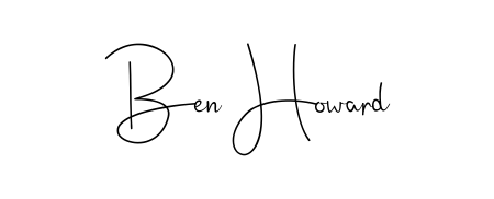 How to make Ben Howard signature? Andilay-7BmLP is a professional autograph style. Create handwritten signature for Ben Howard name. Ben Howard signature style 4 images and pictures png