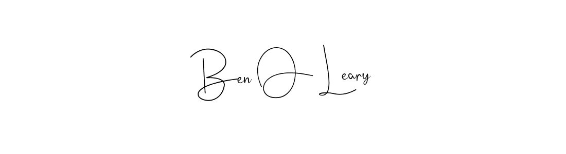 Design your own signature with our free online signature maker. With this signature software, you can create a handwritten (Andilay-7BmLP) signature for name Ben O Leary. Ben O Leary signature style 4 images and pictures png