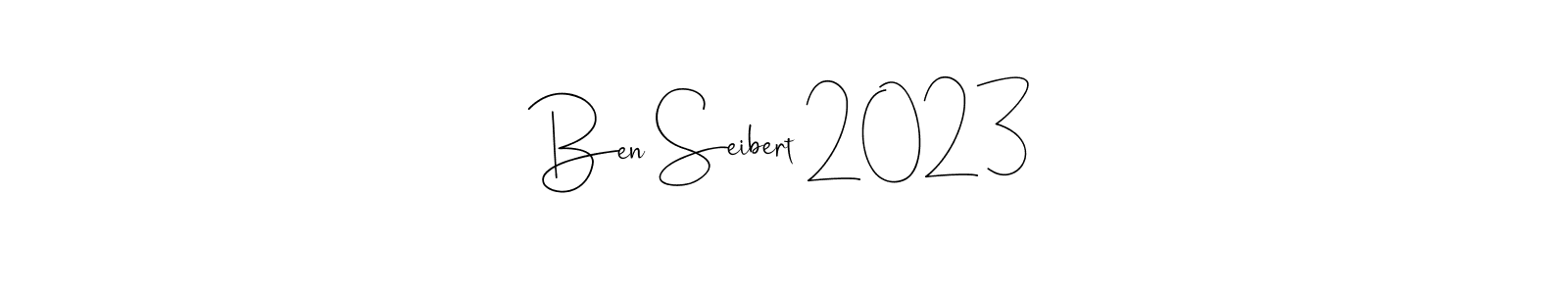 if you are searching for the best signature style for your name Ben Seibert 2023. so please give up your signature search. here we have designed multiple signature styles  using Andilay-7BmLP. Ben Seibert 2023 signature style 4 images and pictures png