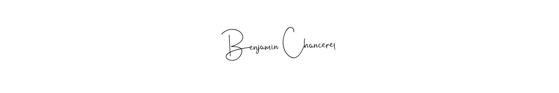 It looks lik you need a new signature style for name Benjamin Chancerel. Design unique handwritten (Andilay-7BmLP) signature with our free signature maker in just a few clicks. Benjamin Chancerel signature style 4 images and pictures png