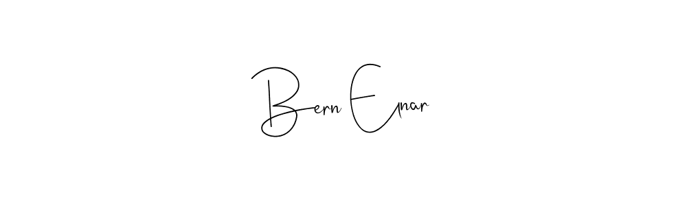 You should practise on your own different ways (Andilay-7BmLP) to write your name (Bern Elnar) in signature. don't let someone else do it for you. Bern Elnar signature style 4 images and pictures png