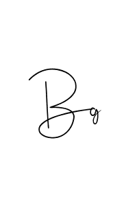 Make a beautiful signature design for name Bg. With this signature (Andilay-7BmLP) style, you can create a handwritten signature for free. Bg signature style 4 images and pictures png