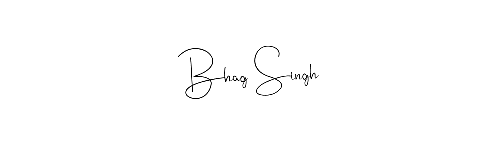 Also we have Bhag Singh name is the best signature style. Create professional handwritten signature collection using Andilay-7BmLP autograph style. Bhag Singh signature style 4 images and pictures png