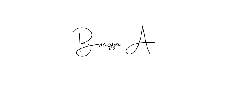 Best and Professional Signature Style for Bhagya A. Andilay-7BmLP Best Signature Style Collection. Bhagya A signature style 4 images and pictures png