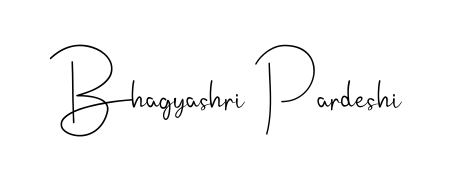 Practice writing Bhagyashri Pardeshi with the flow of Andilay-7BmLP lettering. A fantastic source of inspiration for developing your personal signature style. Bhagyashri Pardeshi signature style 4 images and pictures png