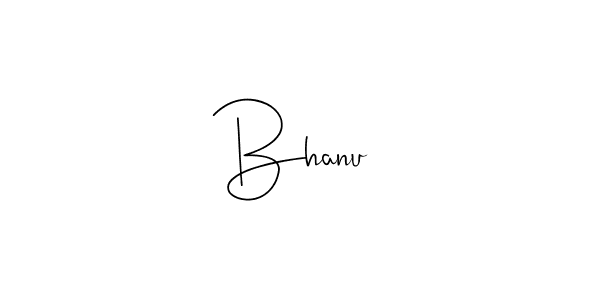 Create a beautiful signature design for name Bhanu . With this signature (Andilay-7BmLP) fonts, you can make a handwritten signature for free. Bhanu  signature style 4 images and pictures png