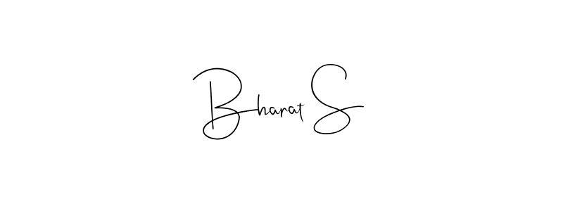 Also You can easily find your signature by using the search form. We will create Bharat S name handwritten signature images for you free of cost using Andilay-7BmLP sign style. Bharat S signature style 4 images and pictures png