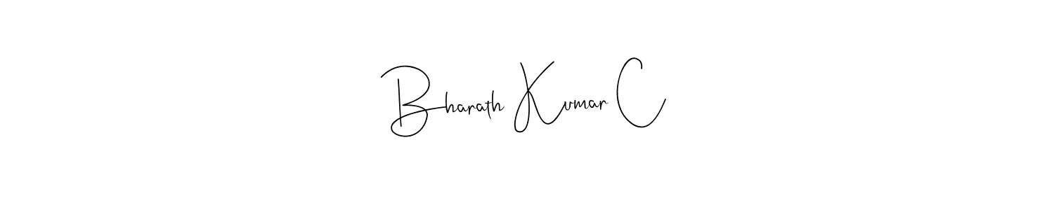 It looks lik you need a new signature style for name Bharath Kumar C. Design unique handwritten (Andilay-7BmLP) signature with our free signature maker in just a few clicks. Bharath Kumar C signature style 4 images and pictures png
