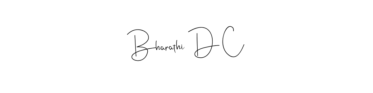 Here are the top 10 professional signature styles for the name Bharathi D C. These are the best autograph styles you can use for your name. Bharathi D C signature style 4 images and pictures png
