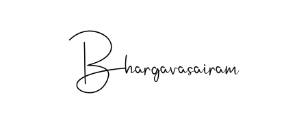 Practice writing Bhargavasairam with the flow of Andilay-7BmLP lettering. A fantastic source of inspiration for developing your personal signature style. Bhargavasairam signature style 4 images and pictures png