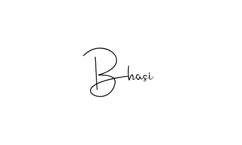 How to make Bhasi name signature. Use Andilay-7BmLP style for creating short signs online. This is the latest handwritten sign. Bhasi signature style 4 images and pictures png