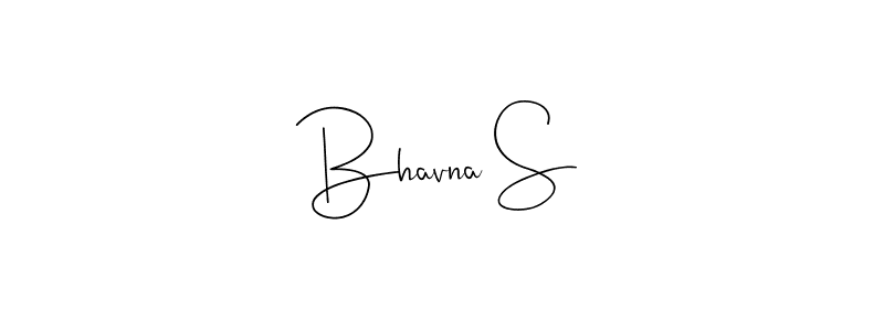 It looks lik you need a new signature style for name Bhavna S. Design unique handwritten (Andilay-7BmLP) signature with our free signature maker in just a few clicks. Bhavna S signature style 4 images and pictures png