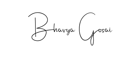 A timeless handwritten aesthetic for Bhavya Gosai. The Andilay-7BmLP font gives your signature a handcrafted feel with natural curves. Bhavya Gosai signature style 4 images and pictures png