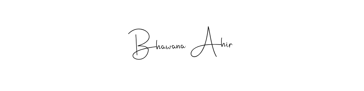 The best way (Andilay-7BmLP) to make a short signature is to pick only two or three words in your name. The name Bhawana Ahir include a total of six letters. For converting this name. Bhawana Ahir signature style 4 images and pictures png