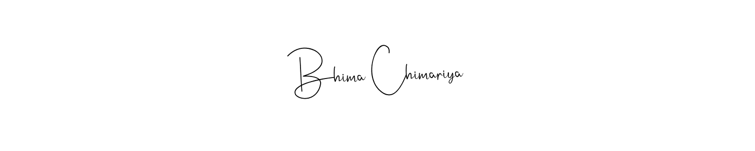 This is the best signature style for the Bhima Chimariya name. Also you like these signature font (Andilay-7BmLP). Mix name signature. Bhima Chimariya signature style 4 images and pictures png