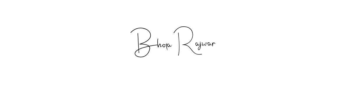 This is the best signature style for the Bhola Rajwar name. Also you like these signature font (Andilay-7BmLP). Mix name signature. Bhola Rajwar signature style 4 images and pictures png