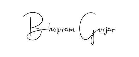 Use a signature maker to create a handwritten signature online. With this signature software, you can design (Andilay-7BmLP) your own signature for name Bholuram Gurjar. Bholuram Gurjar signature style 4 images and pictures png