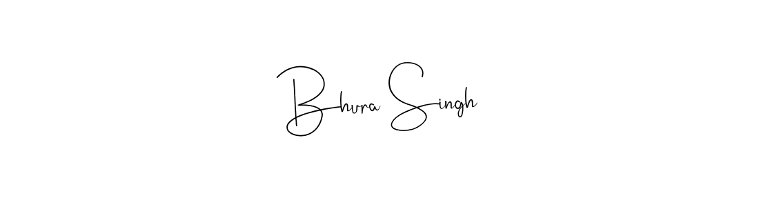 Bhura Singh stylish signature style. Best Handwritten Sign (Andilay-7BmLP) for my name. Handwritten Signature Collection Ideas for my name Bhura Singh. Bhura Singh signature style 4 images and pictures png