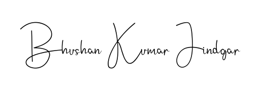 Stand out with a creative autograph for Bhushan Kumar Jindgar. The Andilay-7BmLP styling blends modern aesthetics with classic signature flourishes. Bhushan Kumar Jindgar signature style 4 images and pictures png