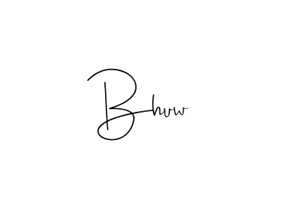Andilay-7BmLP is a professional signature style that is perfect for those who want to add a touch of class to their signature. It is also a great choice for those who want to make their signature more unique. Get Bhuw name to fancy signature for free. Bhuw signature style 4 images and pictures png