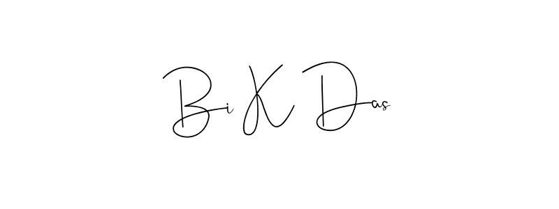 Also You can easily find your signature by using the search form. We will create Bi K Das name handwritten signature images for you free of cost using Andilay-7BmLP sign style. Bi K Das signature style 4 images and pictures png