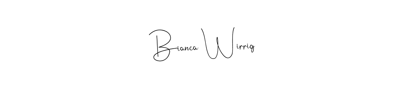 Also You can easily find your signature by using the search form. We will create Bianca Wirrig name handwritten signature images for you free of cost using Andilay-7BmLP sign style. Bianca Wirrig signature style 4 images and pictures png