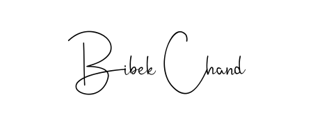 Make a beautiful signature design for name Bibek Chand. With this signature (Andilay-7BmLP) style, you can create a handwritten signature for free. Bibek Chand signature style 4 images and pictures png