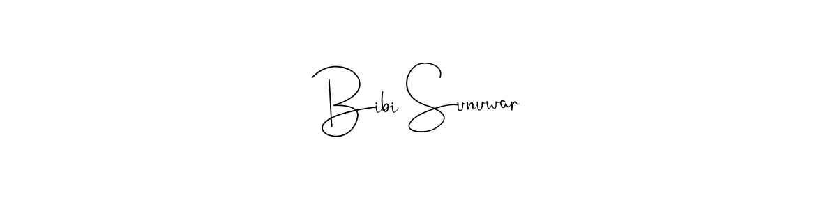 You can use this online signature creator to create a handwritten signature for the name Bibi Sunuwar. This is the best online autograph maker. Bibi Sunuwar signature style 4 images and pictures png