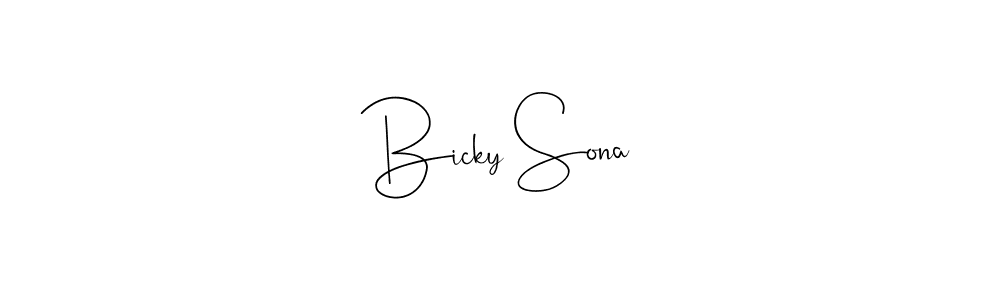 Similarly Andilay-7BmLP is the best handwritten signature design. Signature creator online .You can use it as an online autograph creator for name Bicky Sona. Bicky Sona signature style 4 images and pictures png