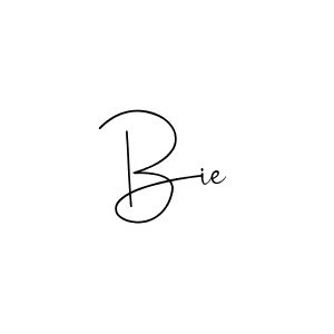 Also we have Bie name is the best signature style. Create professional handwritten signature collection using Andilay-7BmLP autograph style. Bie signature style 4 images and pictures png