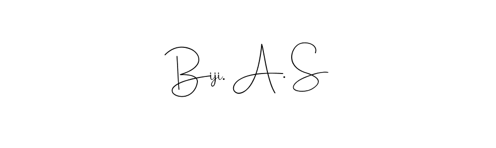How to Draw Biji. A. S signature style? Andilay-7BmLP is a latest design signature styles for name Biji. A. S. Biji. A. S signature style 4 images and pictures png