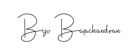 Get an exclusive digital autograph for Biju Balachandran. The Andilay-7BmLP typeface captures the charm of real penmanship on paper. Biju Balachandran signature style 4 images and pictures png