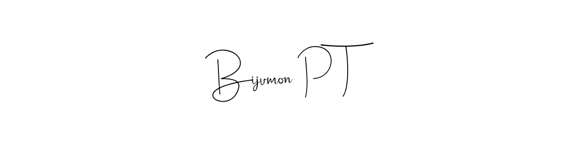 Also You can easily find your signature by using the search form. We will create Bijumon P T name handwritten signature images for you free of cost using Andilay-7BmLP sign style. Bijumon P T signature style 4 images and pictures png