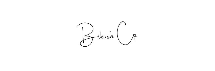 Create a beautiful signature design for name Bikash Cp. With this signature (Andilay-7BmLP) fonts, you can make a handwritten signature for free. Bikash Cp signature style 4 images and pictures png