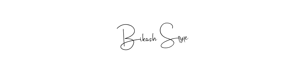 Also You can easily find your signature by using the search form. We will create Bikash Style name handwritten signature images for you free of cost using Andilay-7BmLP sign style. Bikash Style signature style 4 images and pictures png