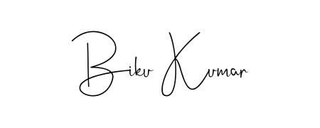 Biku Kumar stylish signature style. Best Handwritten Sign (Andilay-7BmLP) for my name. Handwritten Signature Collection Ideas for my name Biku Kumar. Biku Kumar signature style 4 images and pictures png