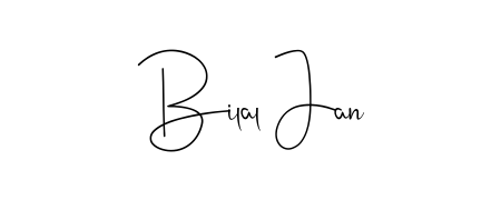 Download transparent PNG signature for name Bilal Jan styled with Andilay-7BmLP font. Ready to paste directly into PDF and Word agreements. Bilal Jan signature style 4 images and pictures png
