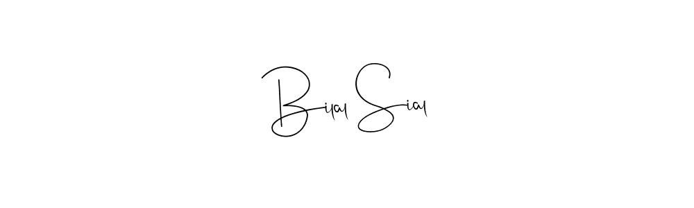 Andilay-7BmLP is a professional signature style that is perfect for those who want to add a touch of class to their signature. It is also a great choice for those who want to make their signature more unique. Get Bilal Sial name to fancy signature for free. Bilal Sial signature style 4 images and pictures png