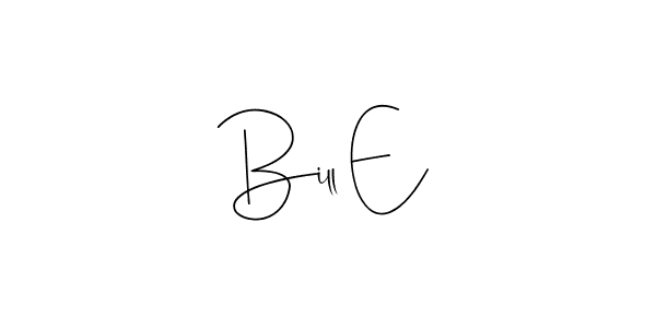 How to Draw Bill E signature style? Andilay-7BmLP is a latest design signature styles for name Bill E. Bill E signature style 4 images and pictures png