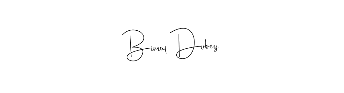 Bimal Dubey stylish signature style. Best Handwritten Sign (Andilay-7BmLP) for my name. Handwritten Signature Collection Ideas for my name Bimal Dubey. Bimal Dubey signature style 4 images and pictures png
