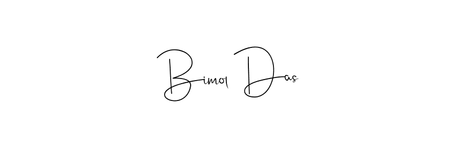 How to make Bimol Das name signature. Use Andilay-7BmLP style for creating short signs online. This is the latest handwritten sign. Bimol Das signature style 4 images and pictures png