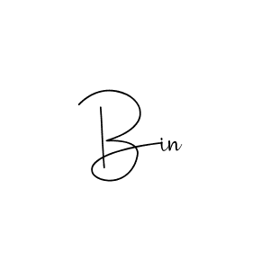 Use a signature maker to create a handwritten signature online. With this signature software, you can design (Andilay-7BmLP) your own signature for name Bin. Bin signature style 4 images and pictures png