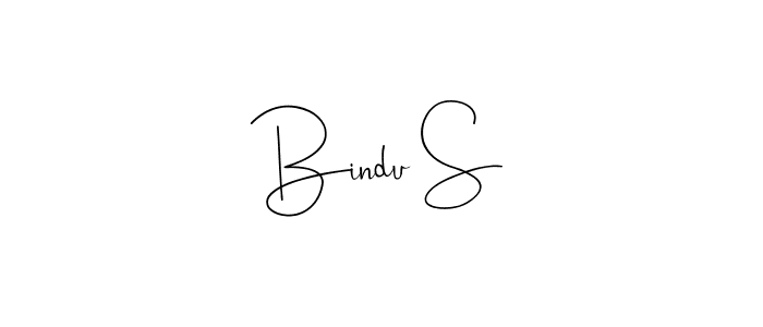 Once you've used our free online signature maker to create your best signature Andilay-7BmLP style, it's time to enjoy all of the benefits that Bindu S name signing documents. Bindu S signature style 4 images and pictures png