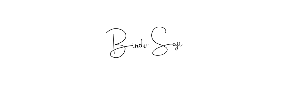 Use a signature maker to create a handwritten signature online. With this signature software, you can design (Andilay-7BmLP) your own signature for name Bindu Saji. Bindu Saji signature style 4 images and pictures png