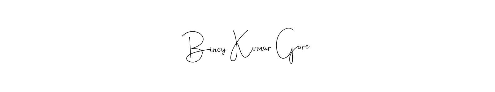 You can use this online signature creator to create a handwritten signature for the name Binoy Kumar Gore. This is the best online autograph maker. Binoy Kumar Gore signature style 4 images and pictures png