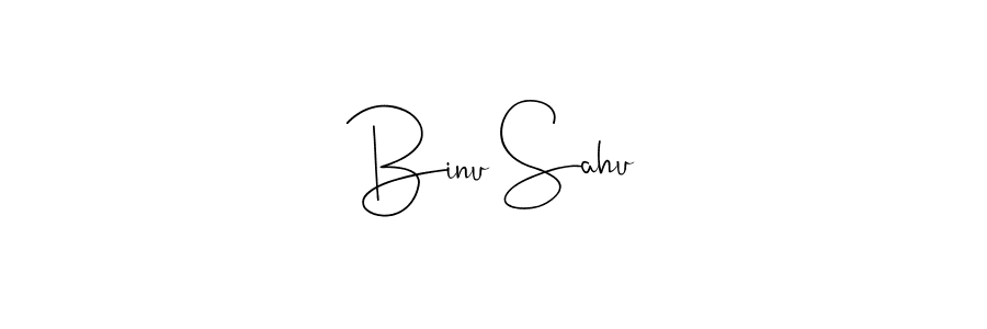 Also You can easily find your signature by using the search form. We will create Binu Sahu name handwritten signature images for you free of cost using Andilay-7BmLP sign style. Binu Sahu signature style 4 images and pictures png