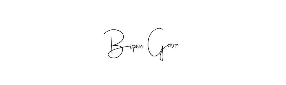 Similarly Andilay-7BmLP is the best handwritten signature design. Signature creator online .You can use it as an online autograph creator for name Bipen Gour. Bipen Gour signature style 4 images and pictures png