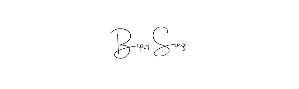 if you are searching for the best signature style for your name Bipul Sing. so please give up your signature search. here we have designed multiple signature styles  using Andilay-7BmLP. Bipul Sing signature style 4 images and pictures png