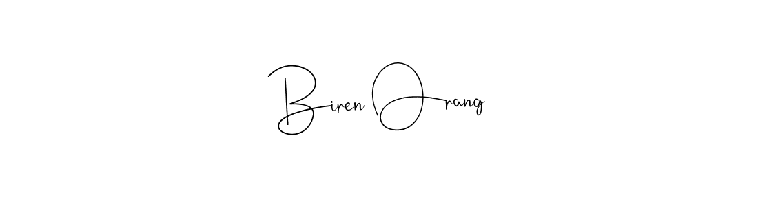 Here are the top 10 professional signature styles for the name Biren Orang. These are the best autograph styles you can use for your name. Biren Orang signature style 4 images and pictures png